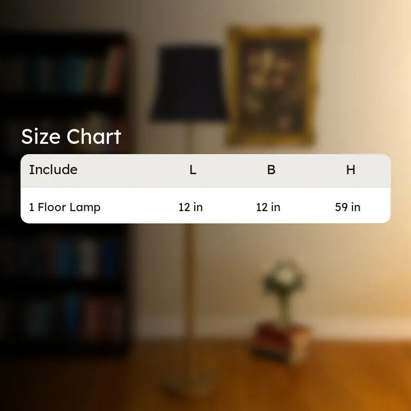 Horizon Beam Wooden Floor Lamp - Black media 9