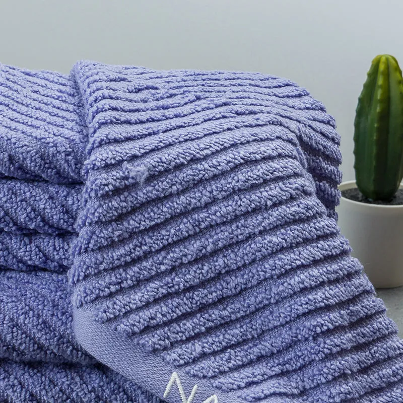 Nautica Riviera Soft Cotton Towel Set (Light Blue) - Set Of Six media 3