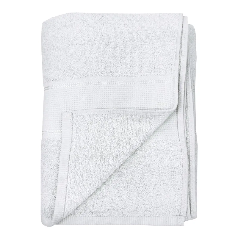 Aura Cotton Bath Towel - White media 5