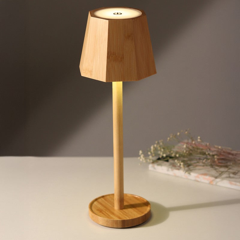 Mexo Ray Bamboo Table Lamp - Beige