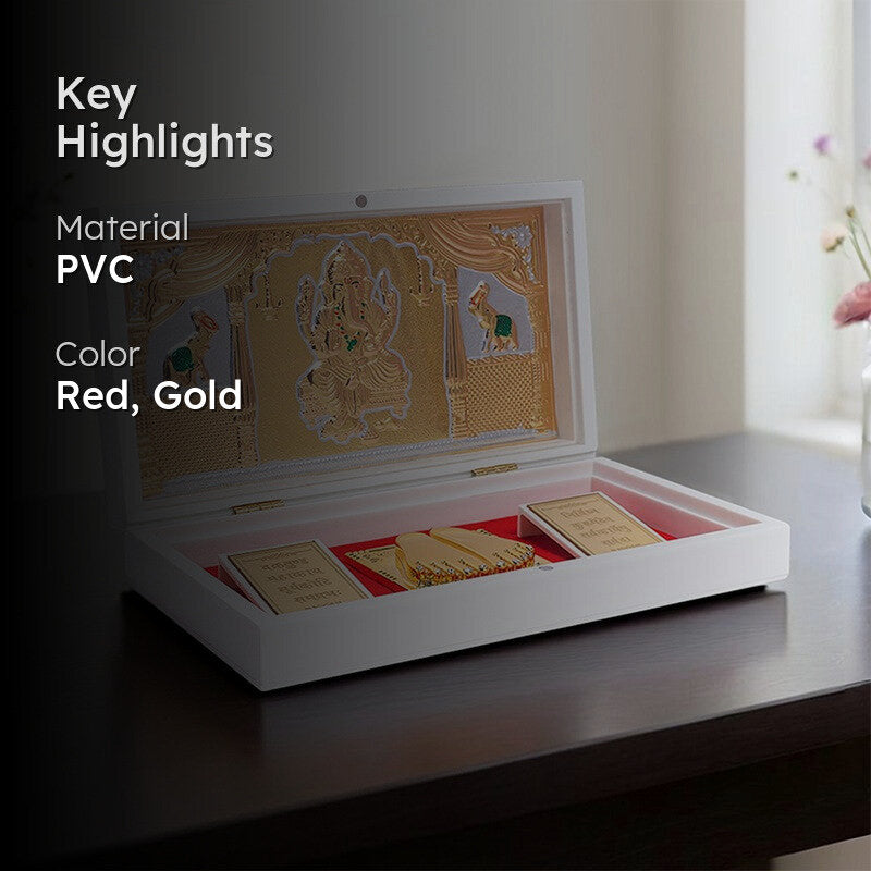 Siddhi Ganesha Foiled Festive Accent media 2