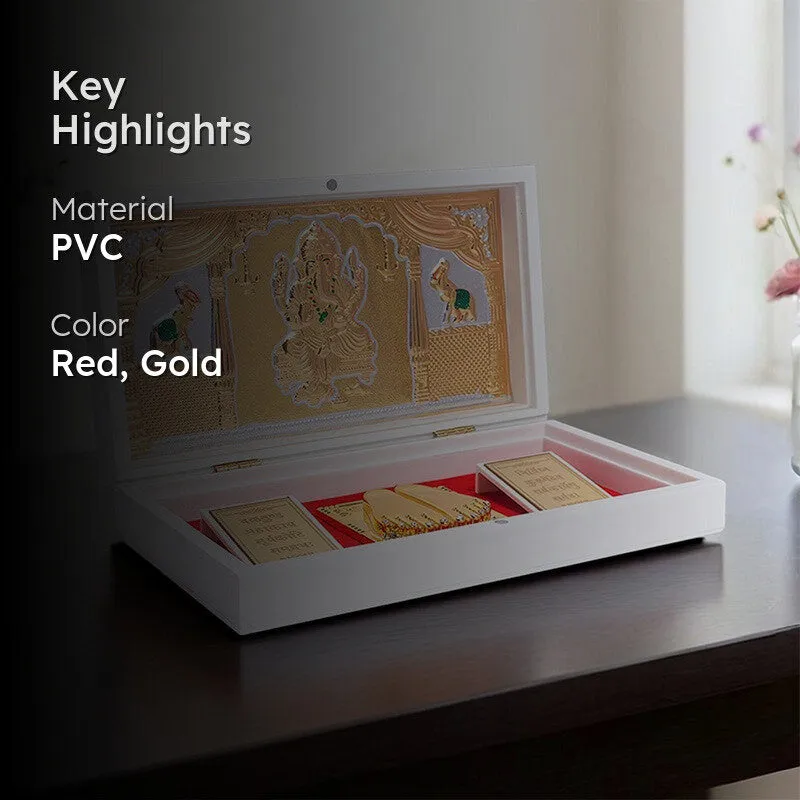Siddhi Ganesha Foiled Festive Accent media 2