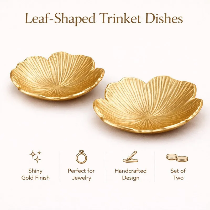 Aureflora Accent Bowl (Gold) - Set Of Two media 5
