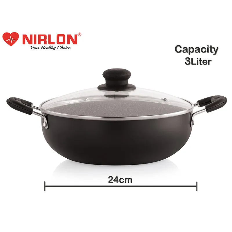 Nirlon Ceramic Coating Cookware Set media 3