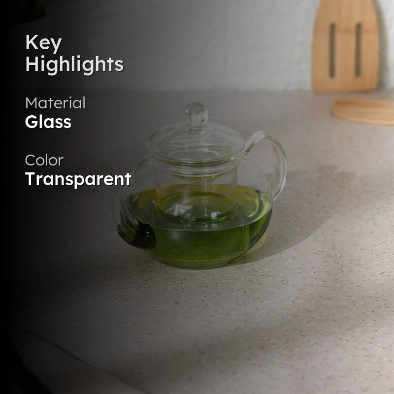 Morca Glass Tea Pot - 300 ML media 2