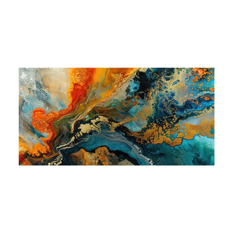 Inferno Abstact Wall Painting media 4