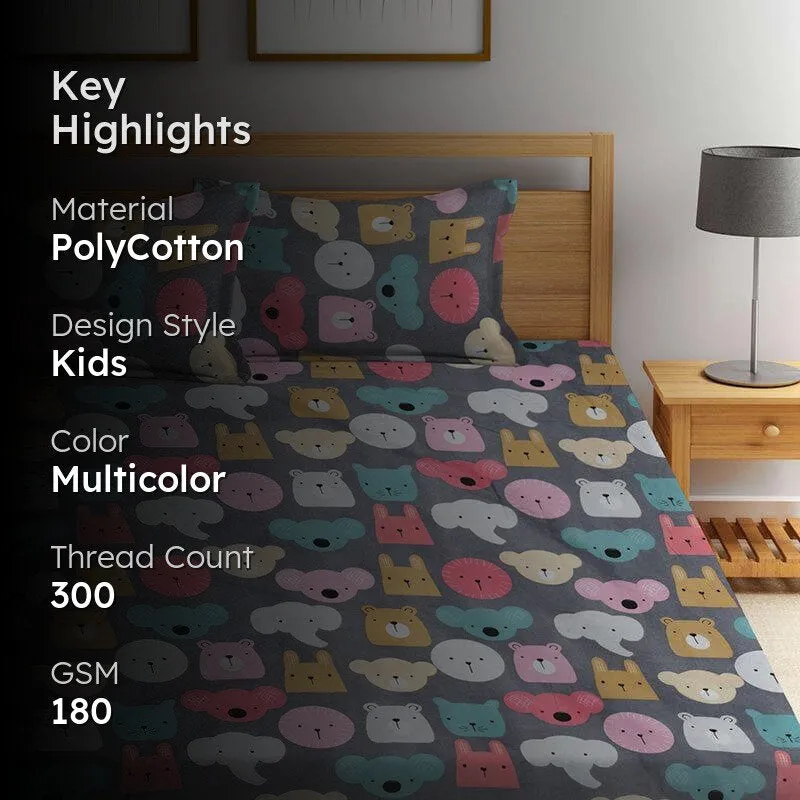Animal Amista Bedsheet - 180 GSM media 2