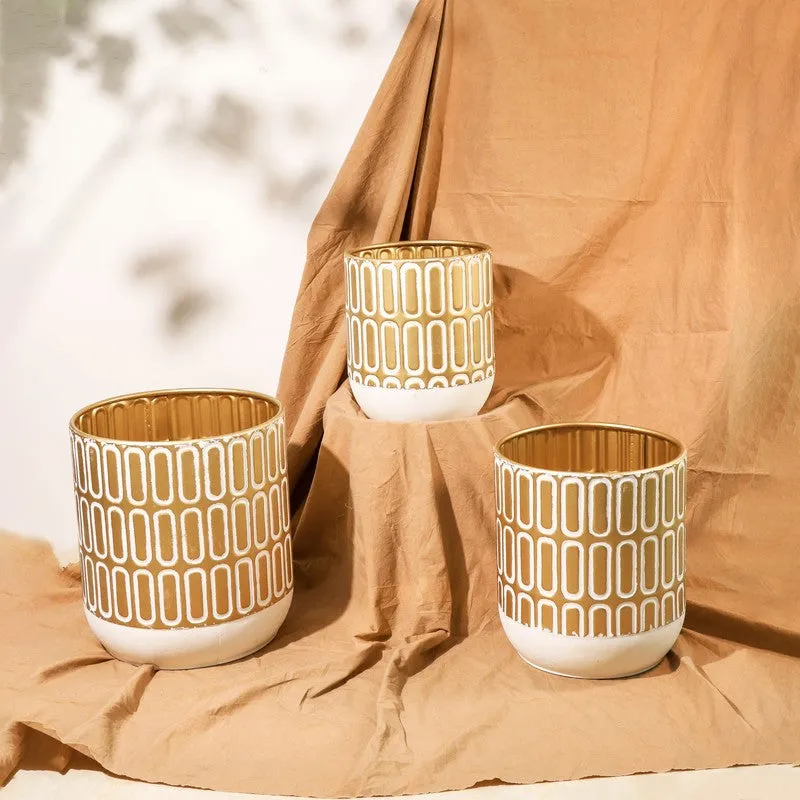 Solstice Metal Planters - Set Of Three media 5