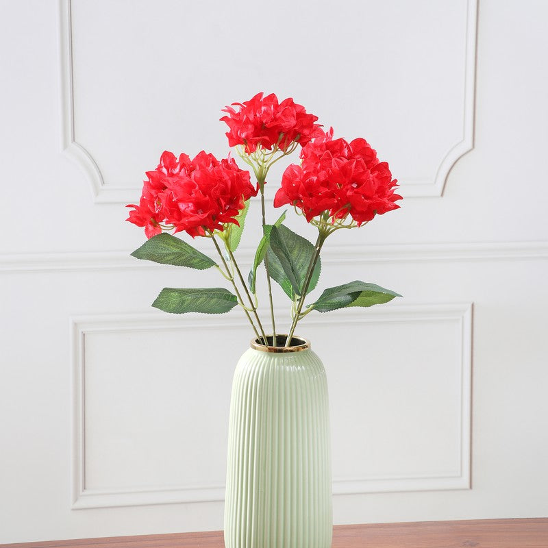 Bougainvillea Artificial Flowers - Red media 4
