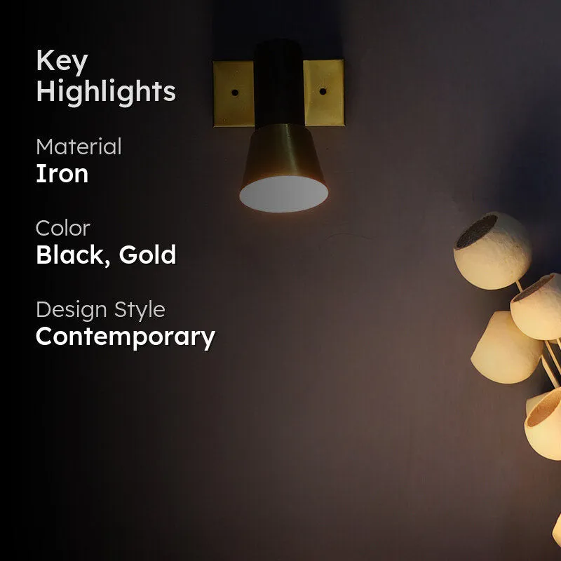 Luma Iron Wall Lamp media 2