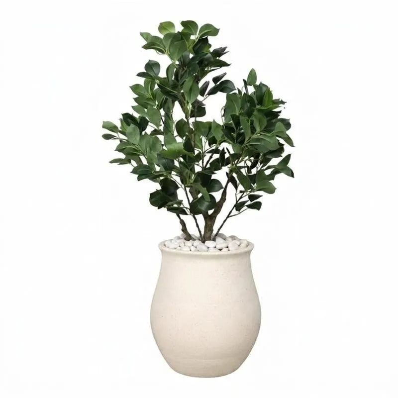 Porcela Floor Planter - Off White media 8