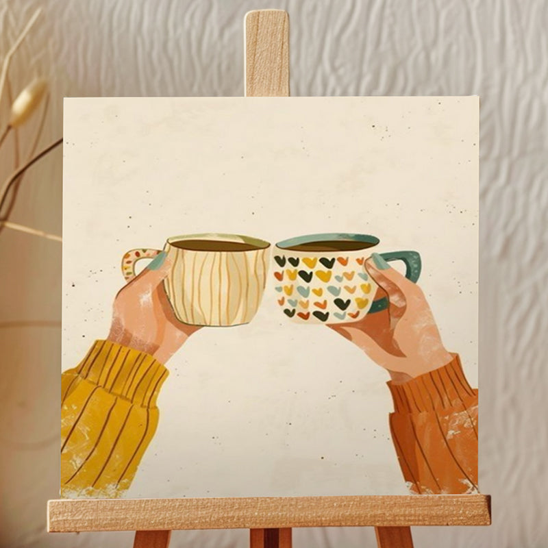 Coffee Cheers Showpiece
