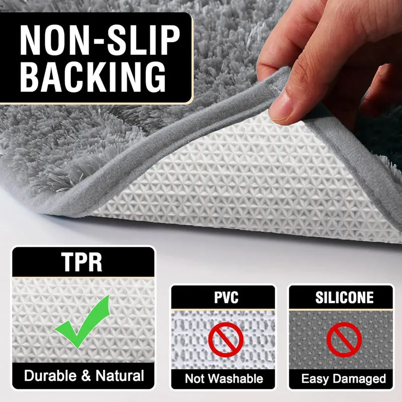 Toronto Touch Microfiber Bath Mat - Grey media 6