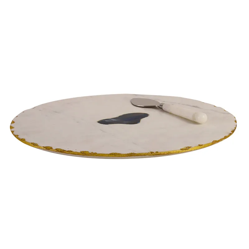 Trevi Nuo Marble Platter media 5
