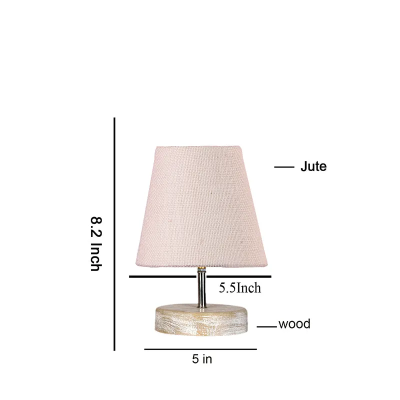 Renvo Jute Table Lamp - White media 4