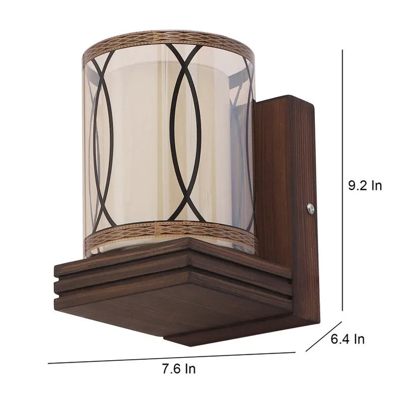 Aurela Wooden Wall Lamp media 6