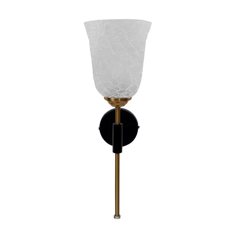 Crystal Bloom Long Rod Glass Wall Lamp media 6