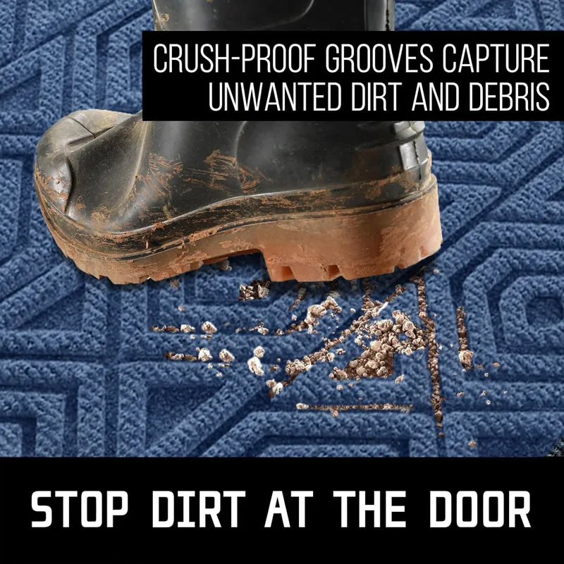Coire Hexa Coir Door Mats - Blue media 4