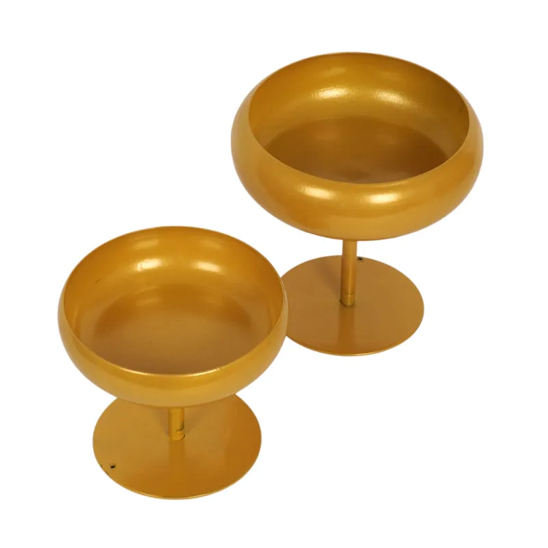 LumiStack Goblet Candler Holder - Set Of Two media 7