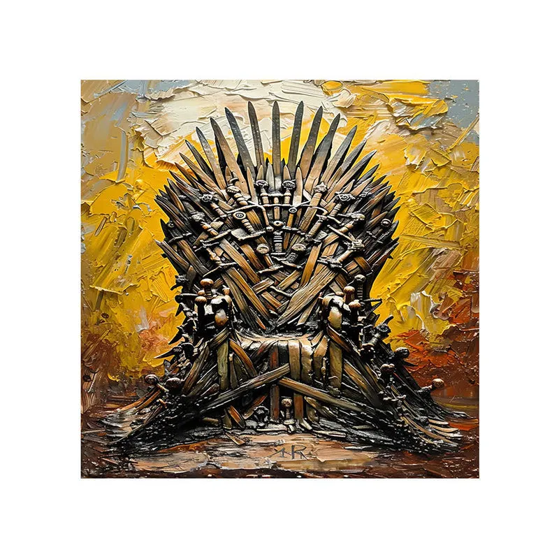 Iron Throne Wall Painting media 5