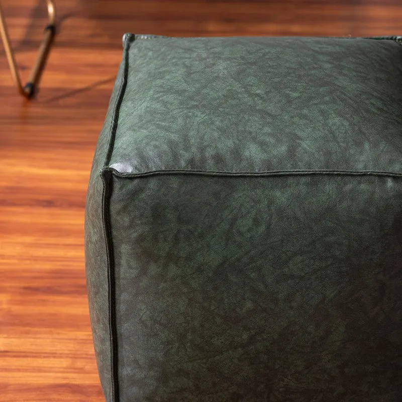 Balanced Proportion Pouffe (Green) - Set Of Two media 4