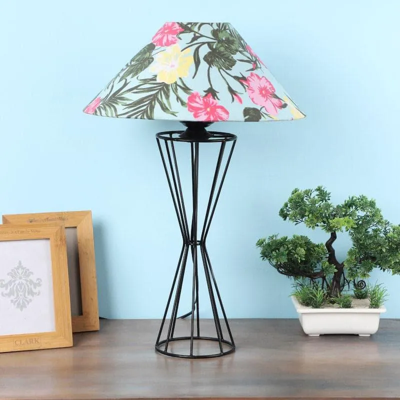 Gardensa Briar Fabric Table Lamp - Multicolor media 3
