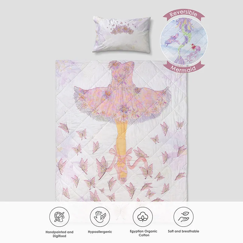 Pastel Princess Reversible Cotton Comforter - 480 GSM media 9