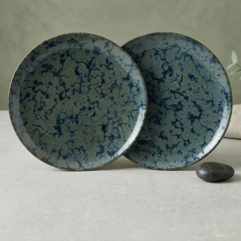 Ceramic Dinner Plates (Grey) - Set of Two media 3