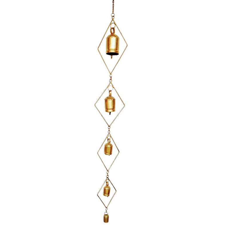 Metal Diamond Bell Windchime media 5