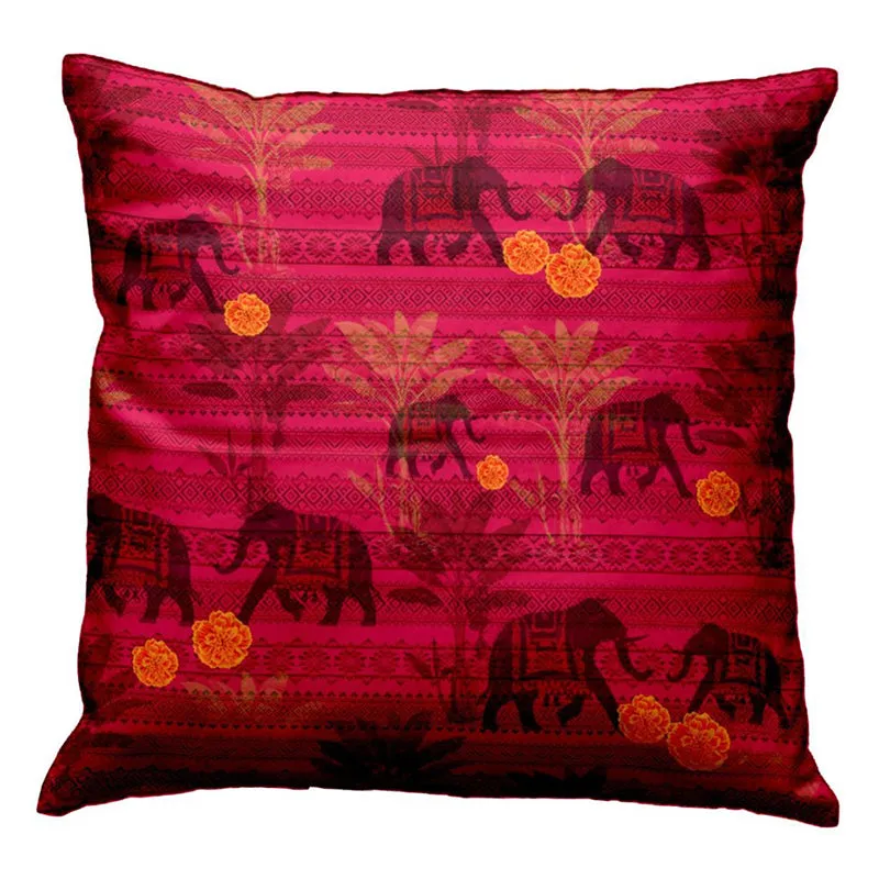Savannah Haathi Printed Cushion Cover Set - Set Of Five media 4