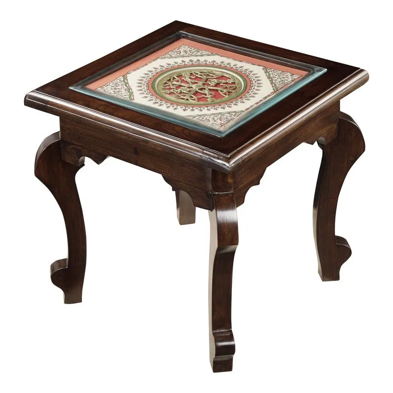 Munich I Teak Wood Side Table media 4