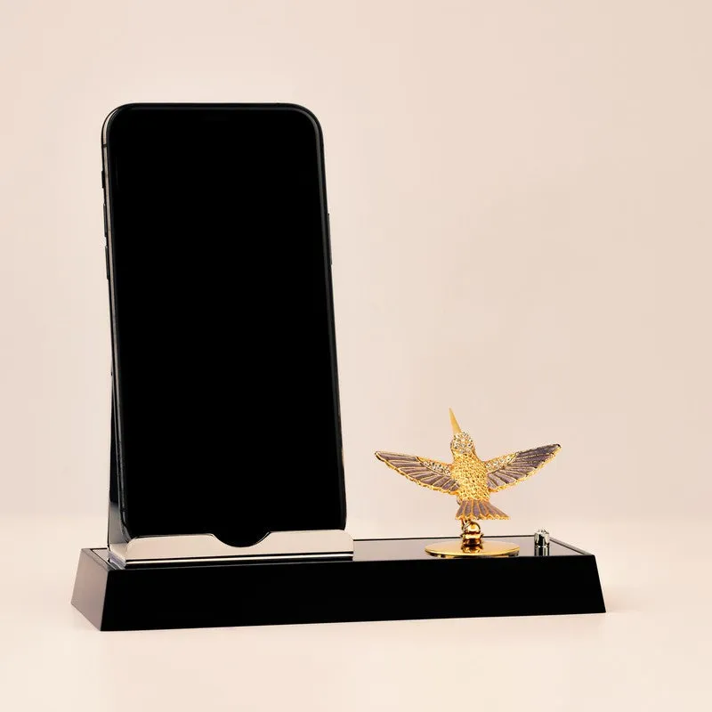 Shadowline Humming 24K Gold Plated Mild Steel Desk Organiser media 3