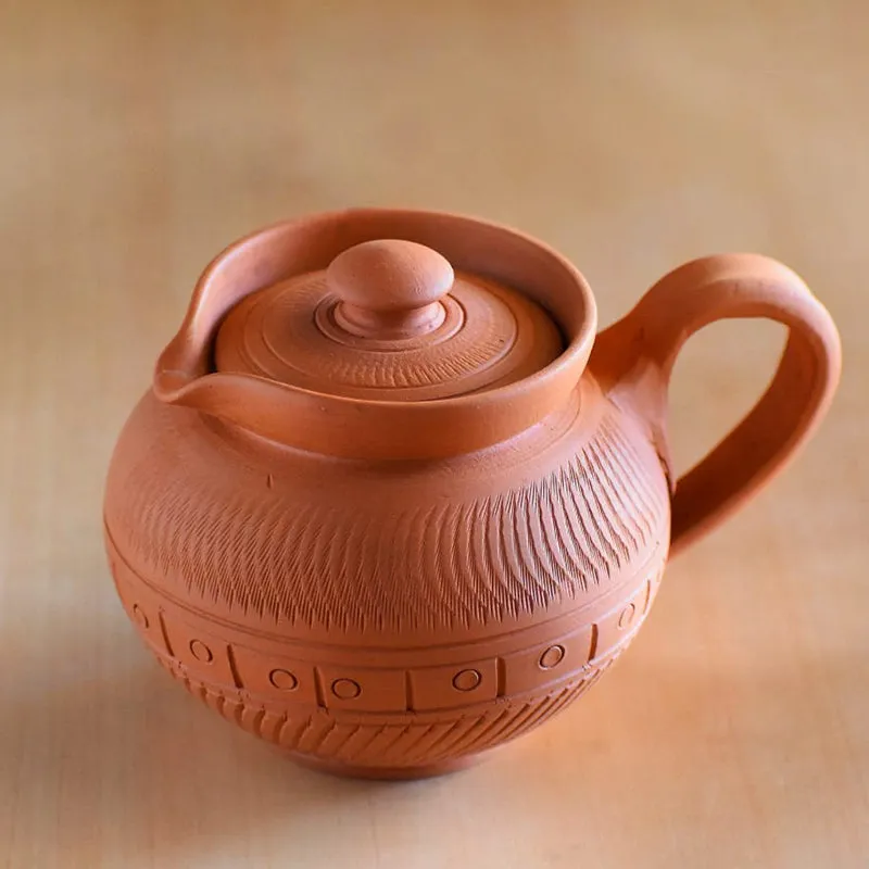 Terra Brew Terracotta Tea Pot - 450 mL media 1