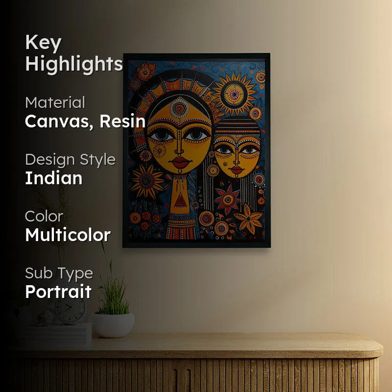 Lusha Women Wall Art media 2