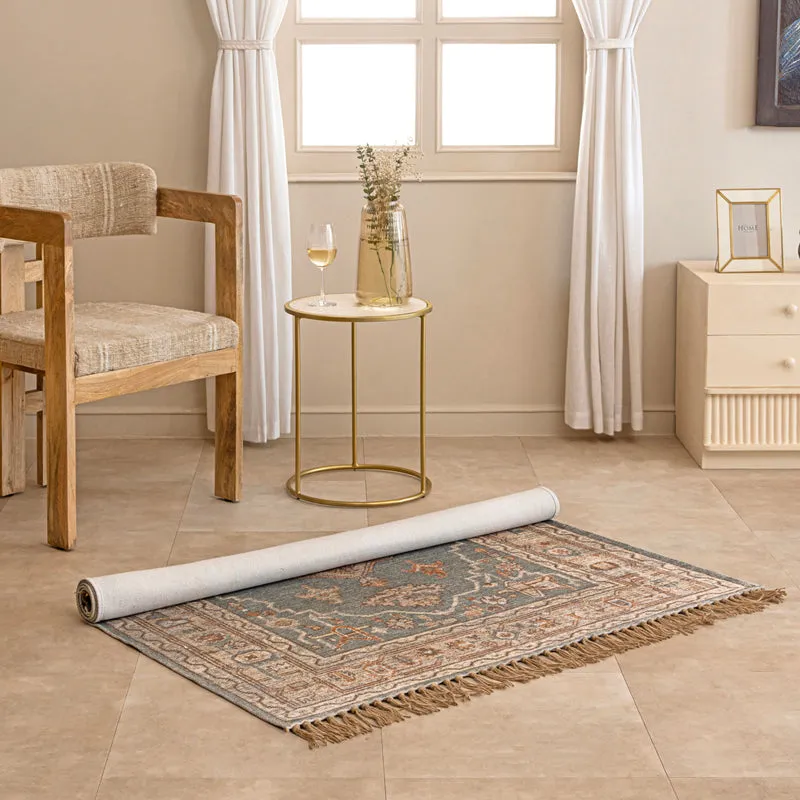 Solun Handwoven Cotton Rug media 6