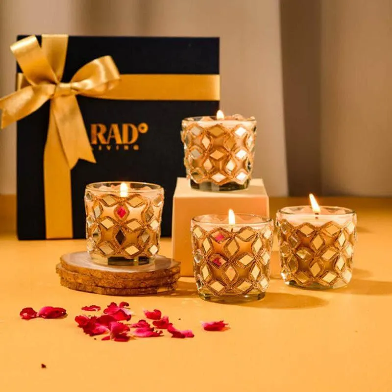 Noor - Gift Set of 4 Votive Scented Candles media 4