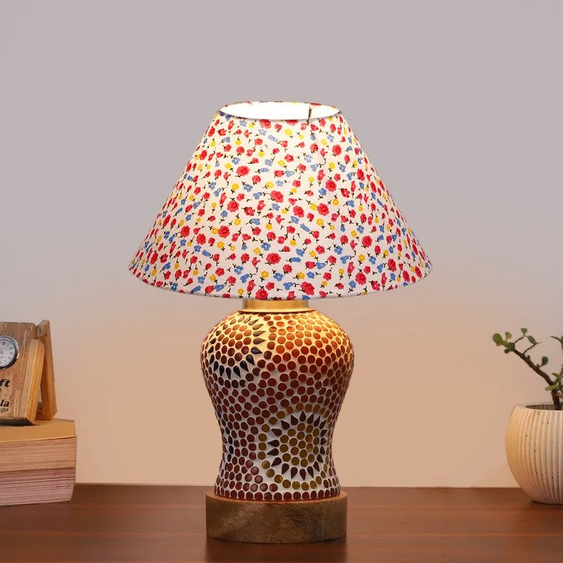 Aranya Fleura Arbor Wooden Table Lamp - Multicolor media 2