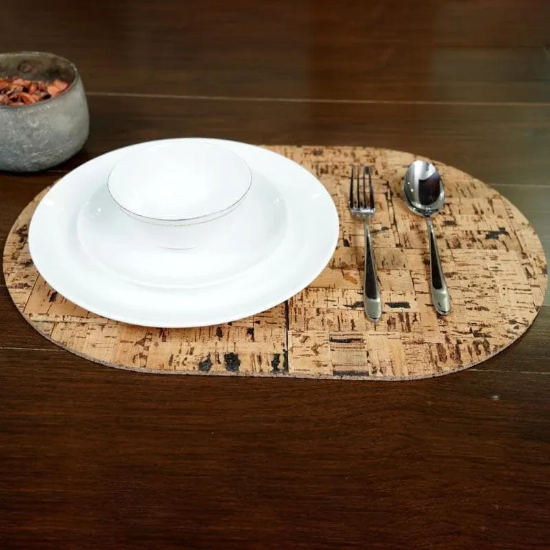 Cork Cozy Tablemat - Set Of Two media 1
