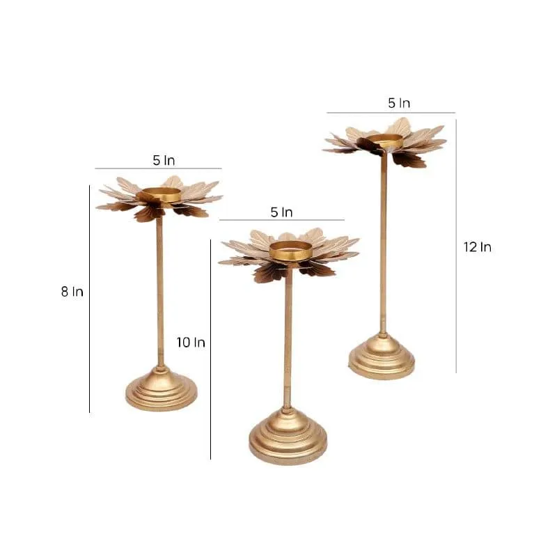 Paraga Tealight Holder - Set Of Three media 5