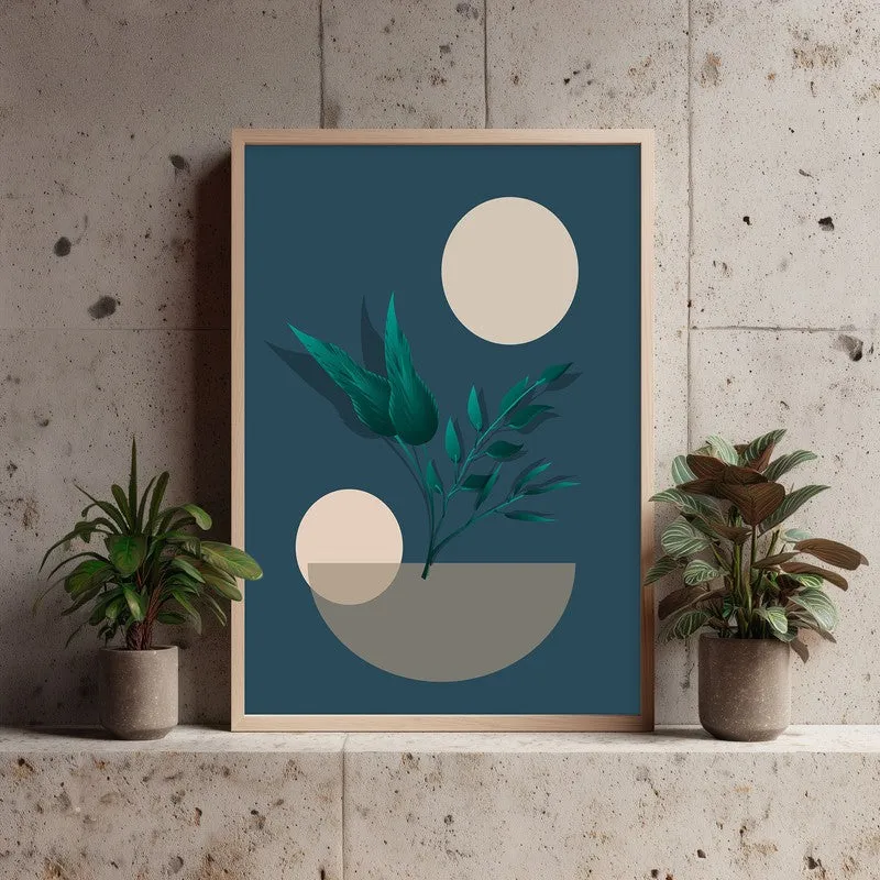 Verdantique Archival Canvas Wall Art - Natural Brown Frame media 4