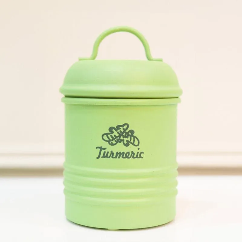 Ferrous Fun Turmeric Storage Container (1000 mL) - Green media 3