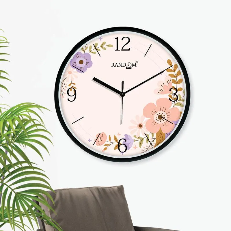 Kane Floral Wall Clock media 1