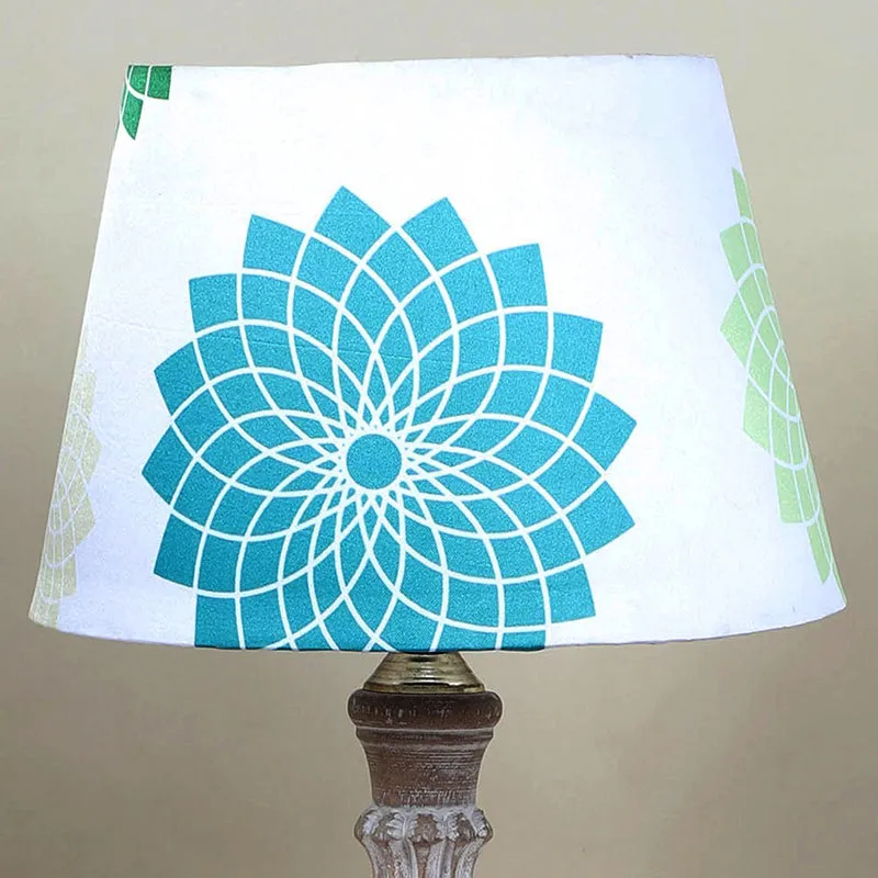Akari Sif Printed Mango Wood Table Lamp media 3