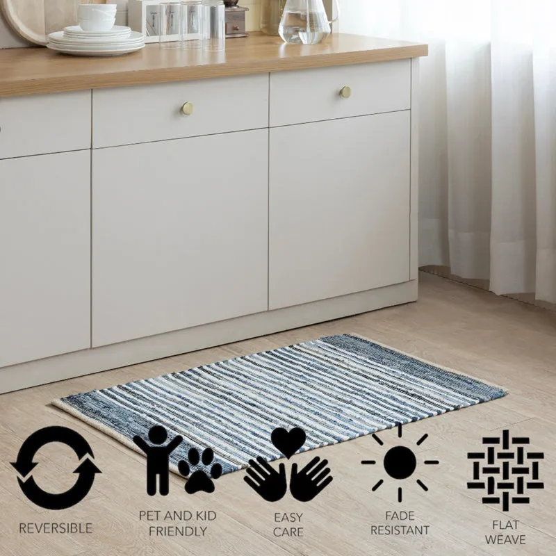 Oaelen Cotton Door Mats - Grey media 7