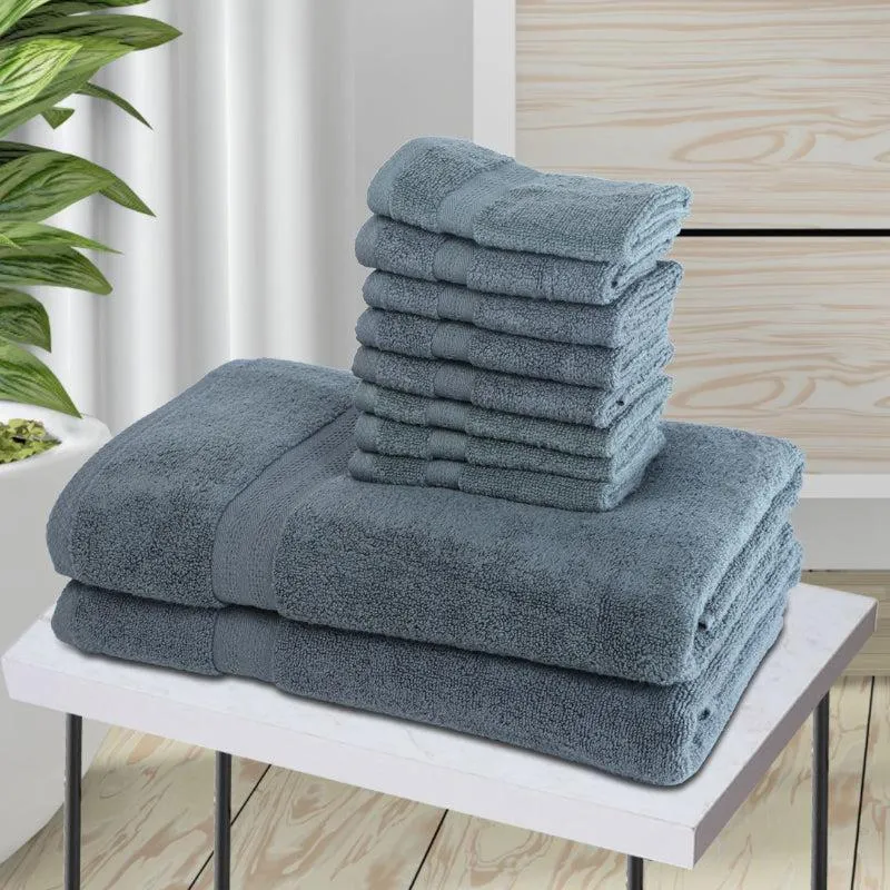 Miorah Towel Combo (Grey) - Set Of Ten media 1
