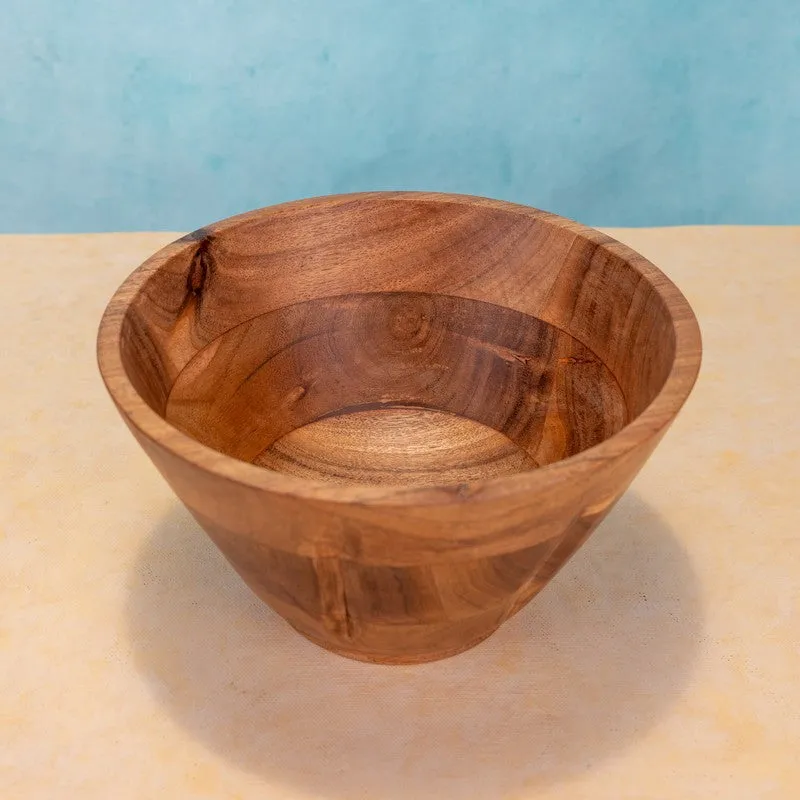 Natural Wood Mixing Bowl - 1325 mL media 7