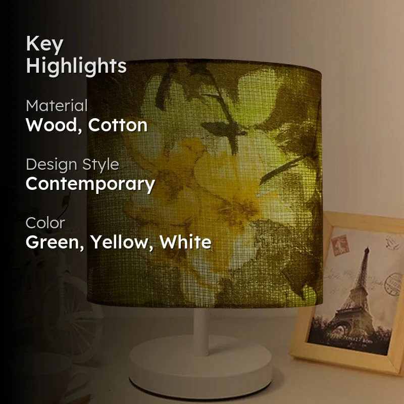 LeafCharm Metal Table Lamp media 2