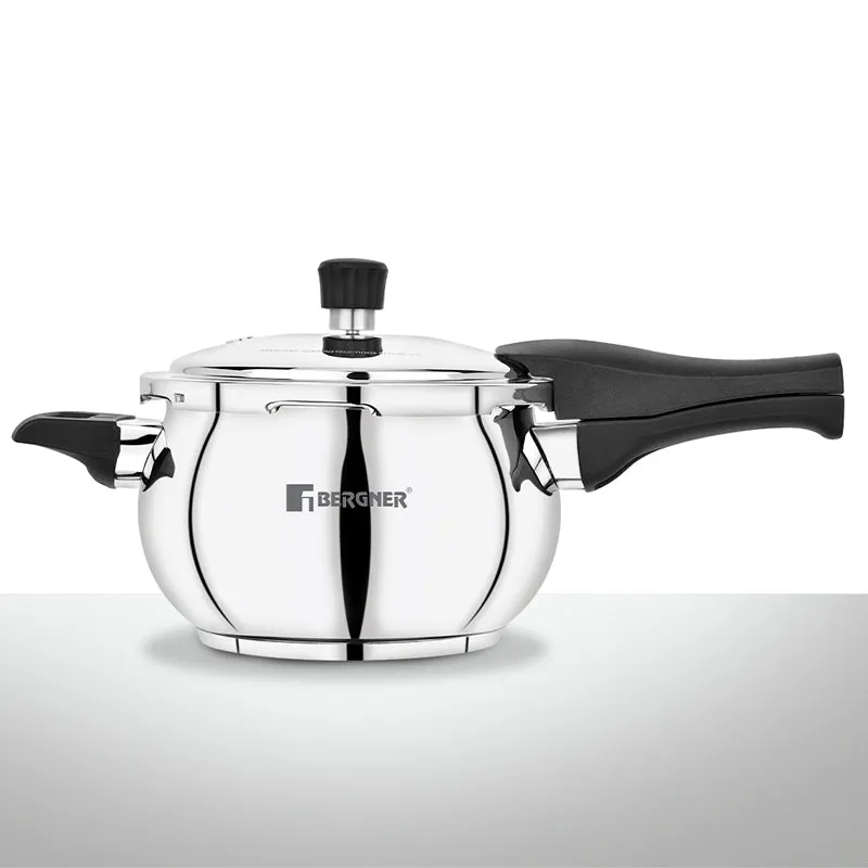 Bergner Induction Safe Pressure Cooker - 2000 ml/16 Inches media 4
