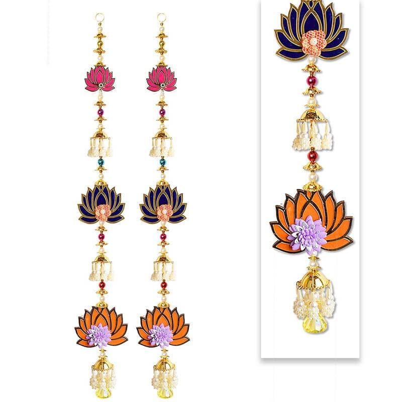 Charming  Lotus Latkans - Set Of Two media 3