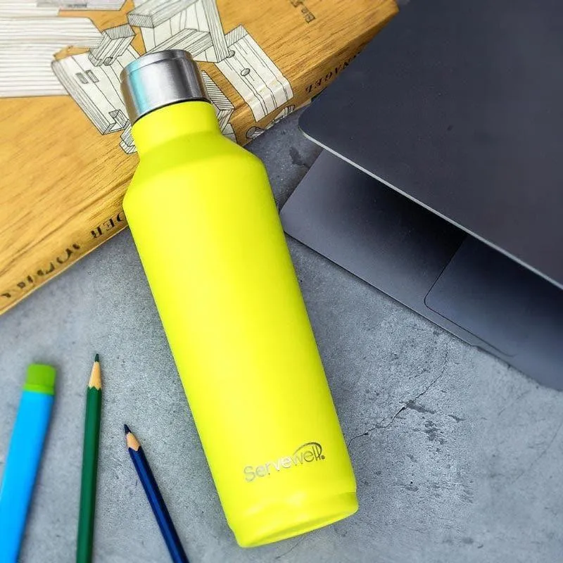 Steel Chill Bottle (820 mL) - Lime Green media 1